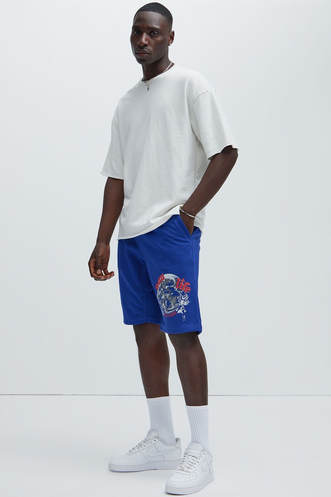 New Moon New Life Sweatshorts - Navy sold by Fashion Nova product image thumbnail 2