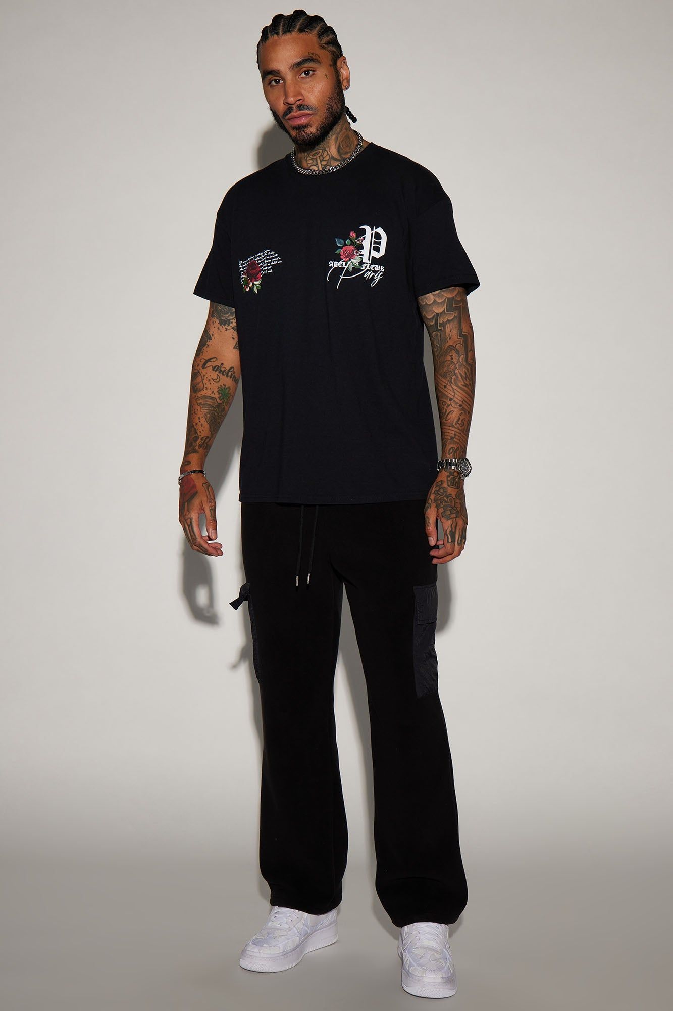 Paris X Love Short Sleeve Tee - Black sold by Fashion Nova product image thumbnail 2