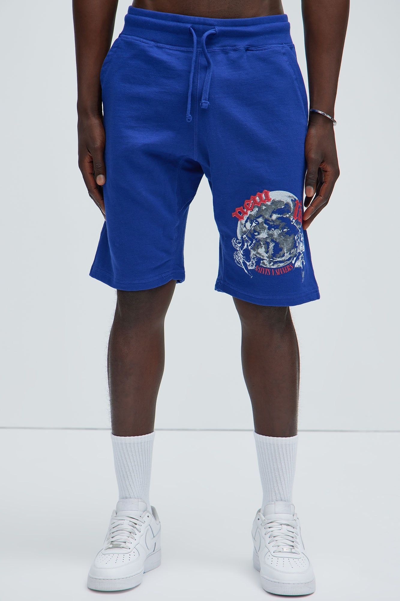 New Moon New Life Sweatshorts - Navy sold by Fashion Nova