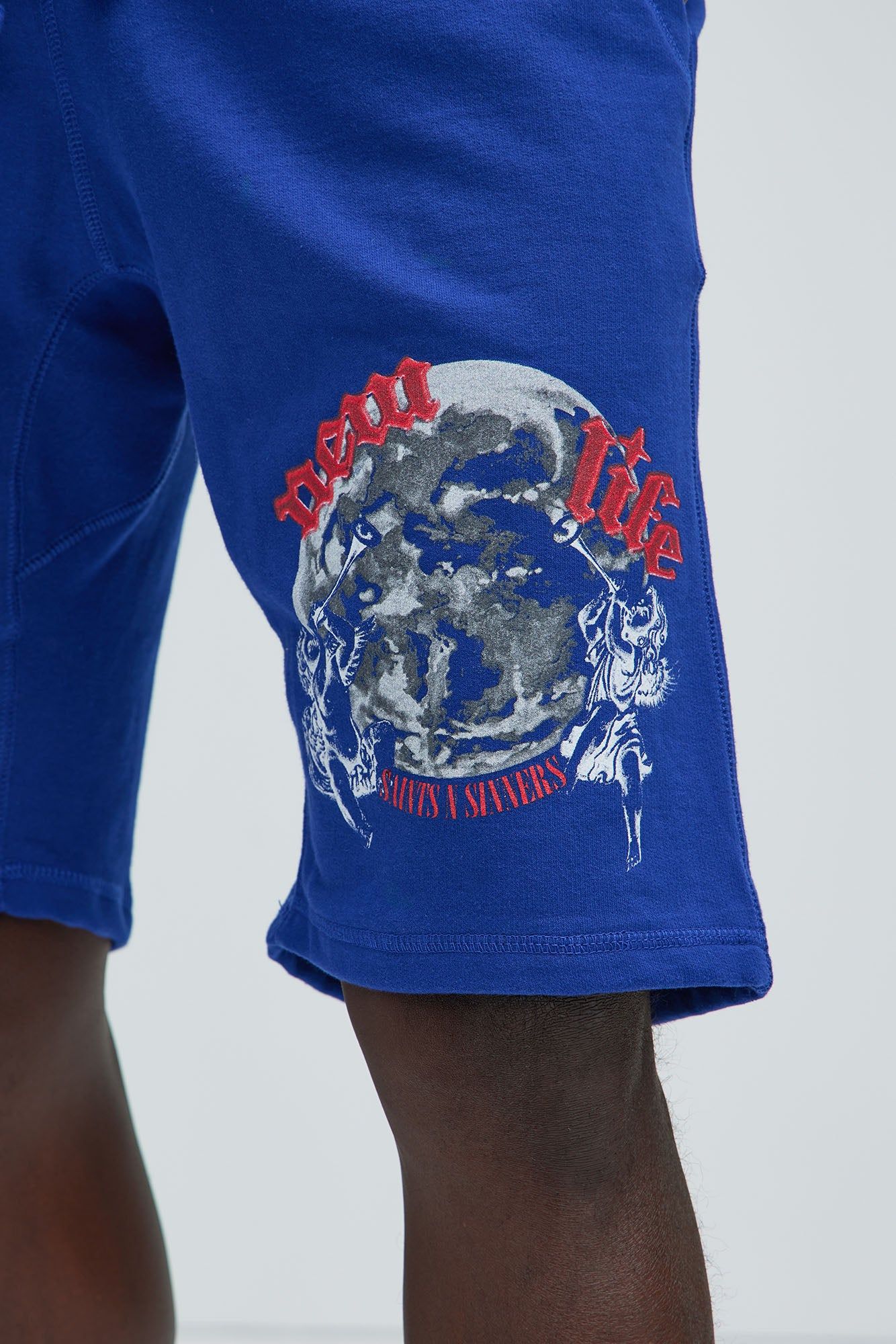 New Moon New Life Sweatshorts - Navy sold by Fashion Nova product image thumbnail 4