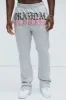 Tyson Original Skinny Flare Sweatpants - Heather Grey sold by Fashion Nova
