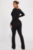 Vanessa Double Lined Jumpsuit - Black sold by Fashion Nova