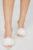 Flowers Bloom Mules - White sold by Fashion Nova