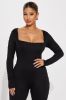 Vanessa Double Lined Jumpsuit - Black sold by Fashion Nova
