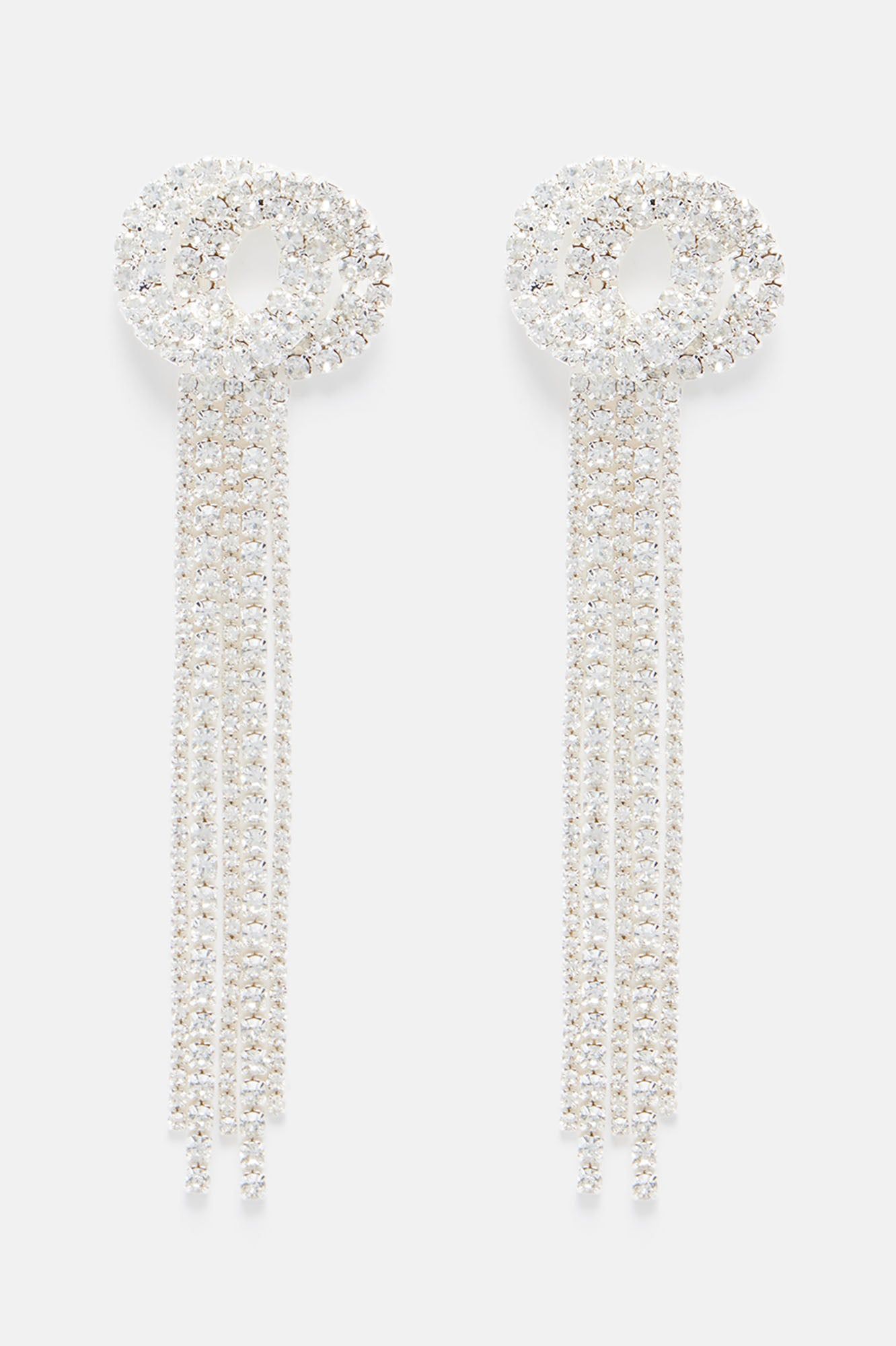 Glitzy Night Earrings - Silver sold by Fashion Nova product image thumbnail 2