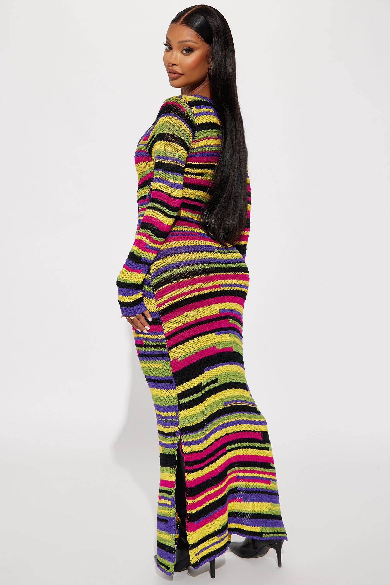 Brielle Sweater Maxi Dress - Multi Color sold by Fashion Nova product image thumbnail 3