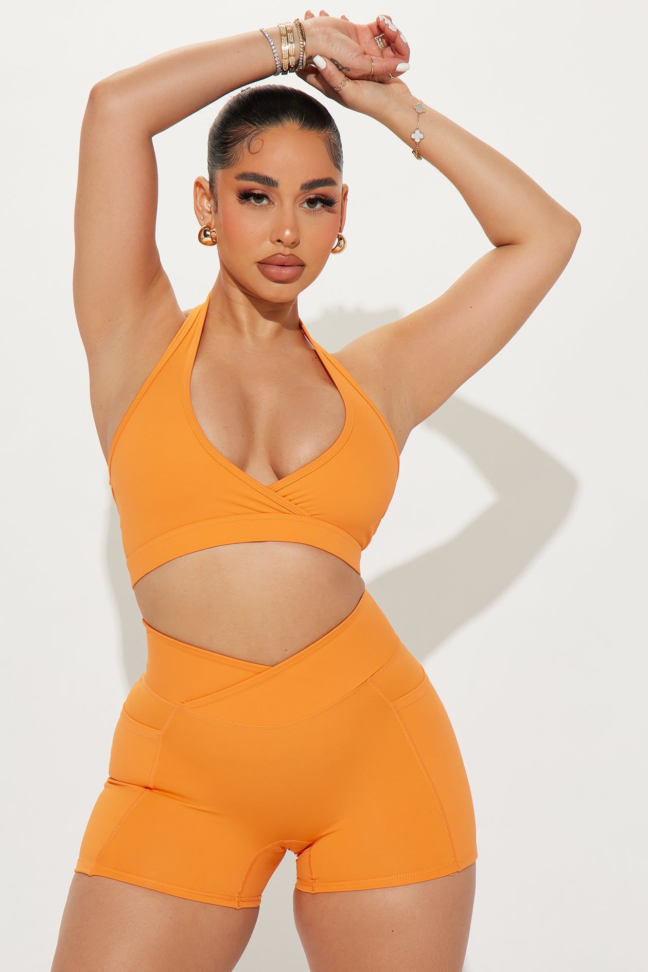 Up At Dawn Active Set - Orange sold by Fashion Nova product image thumbnail 3