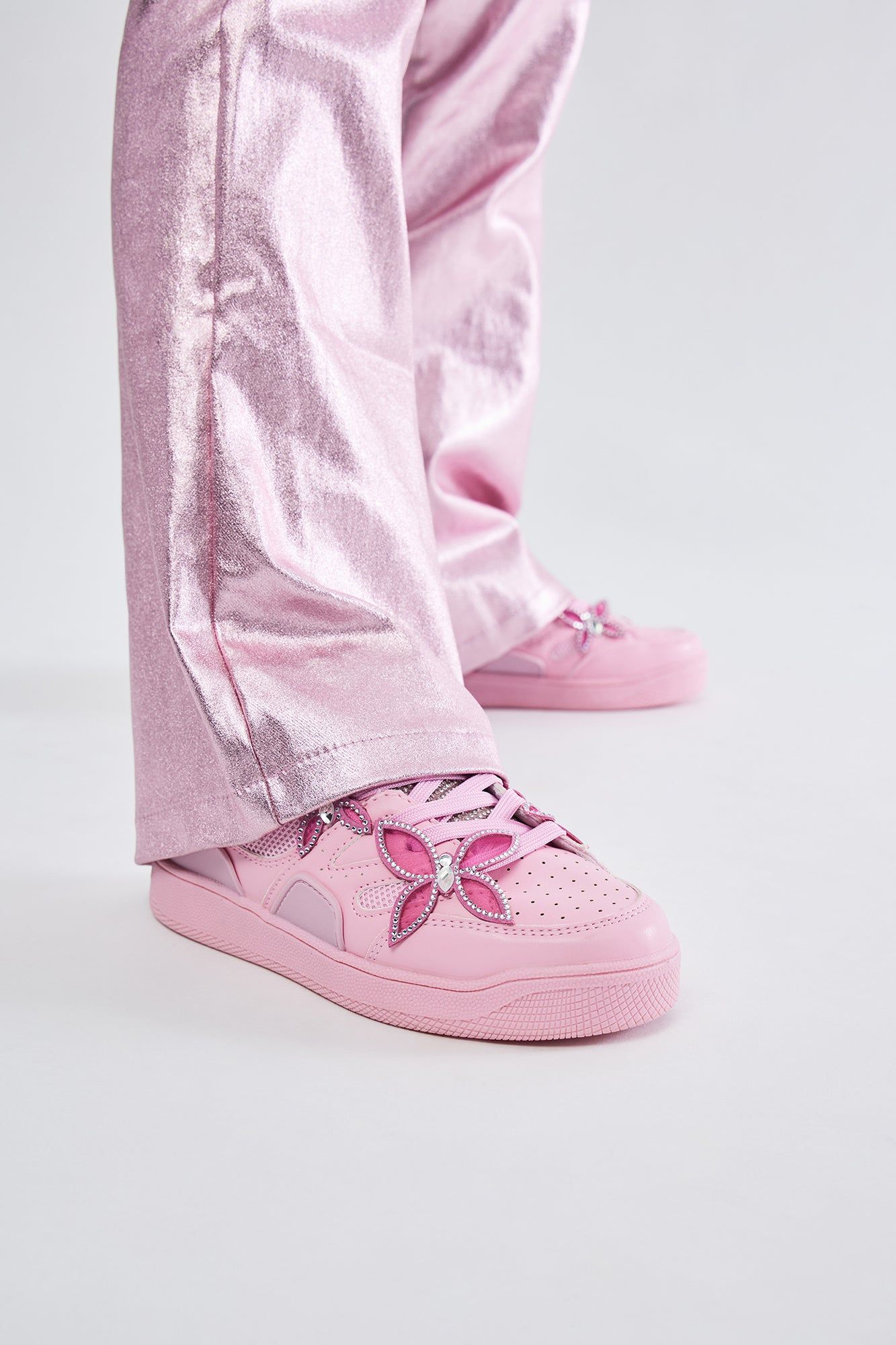 Butterfly Effect Sneakers - Pink sold by Fashion Nova product image thumbnail 2