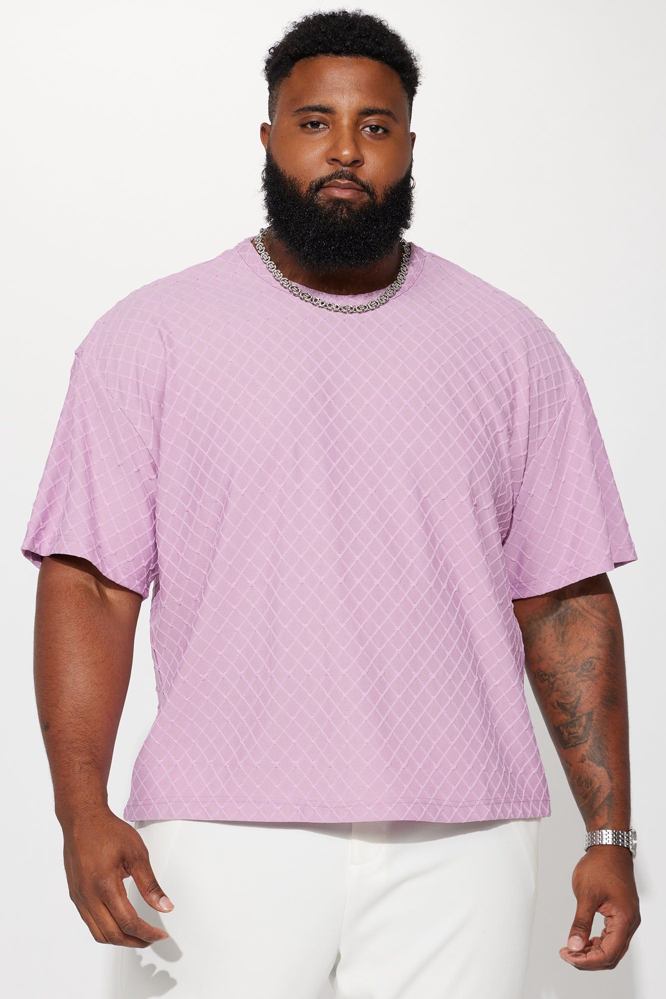 Come and Go Short Sleeve Crew Tee - Lavender sold by Fashion Nova product image thumbnail 2