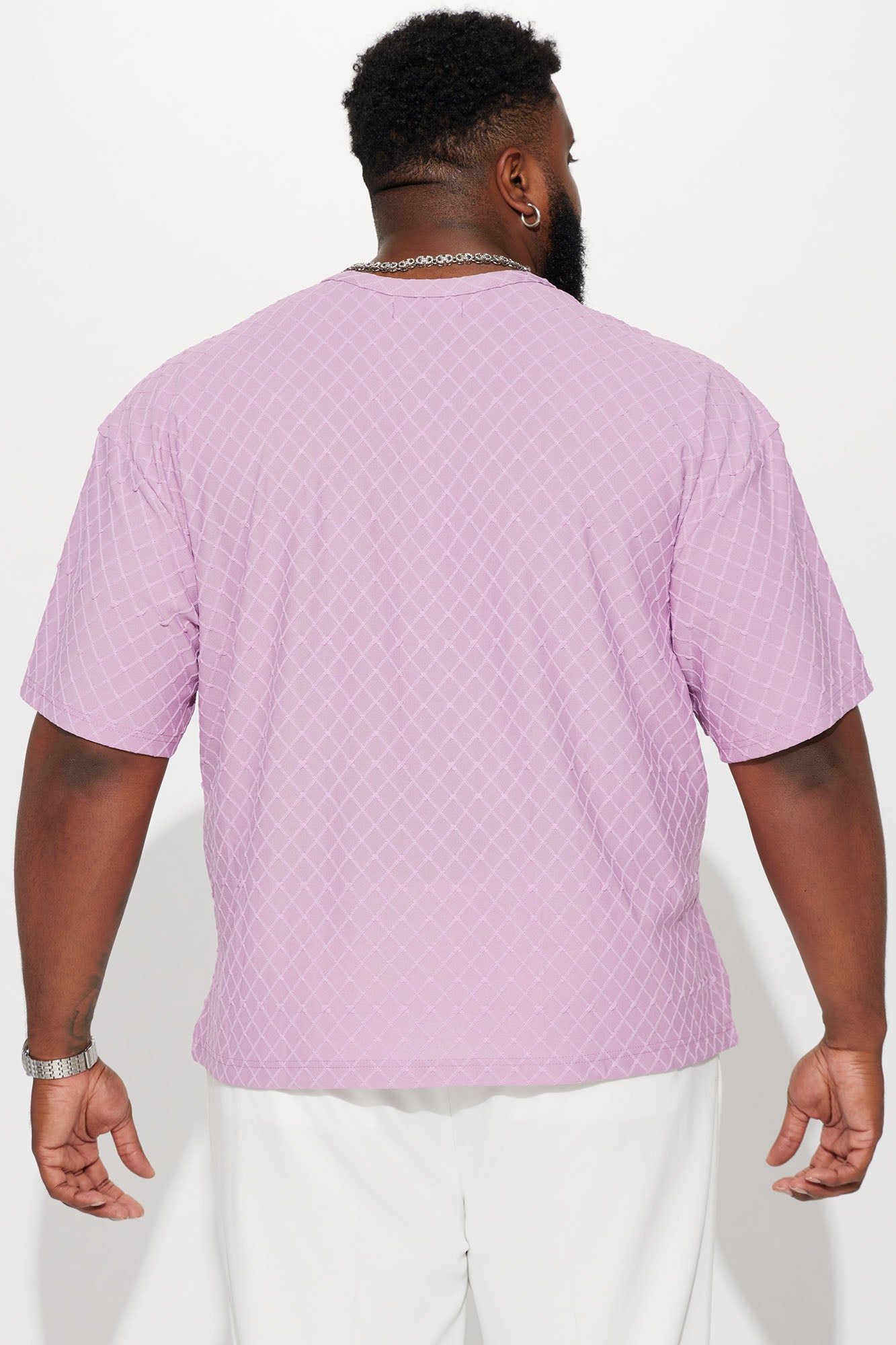 Come and Go Short Sleeve Crew Tee - Lavender sold by Fashion Nova product image thumbnail 6