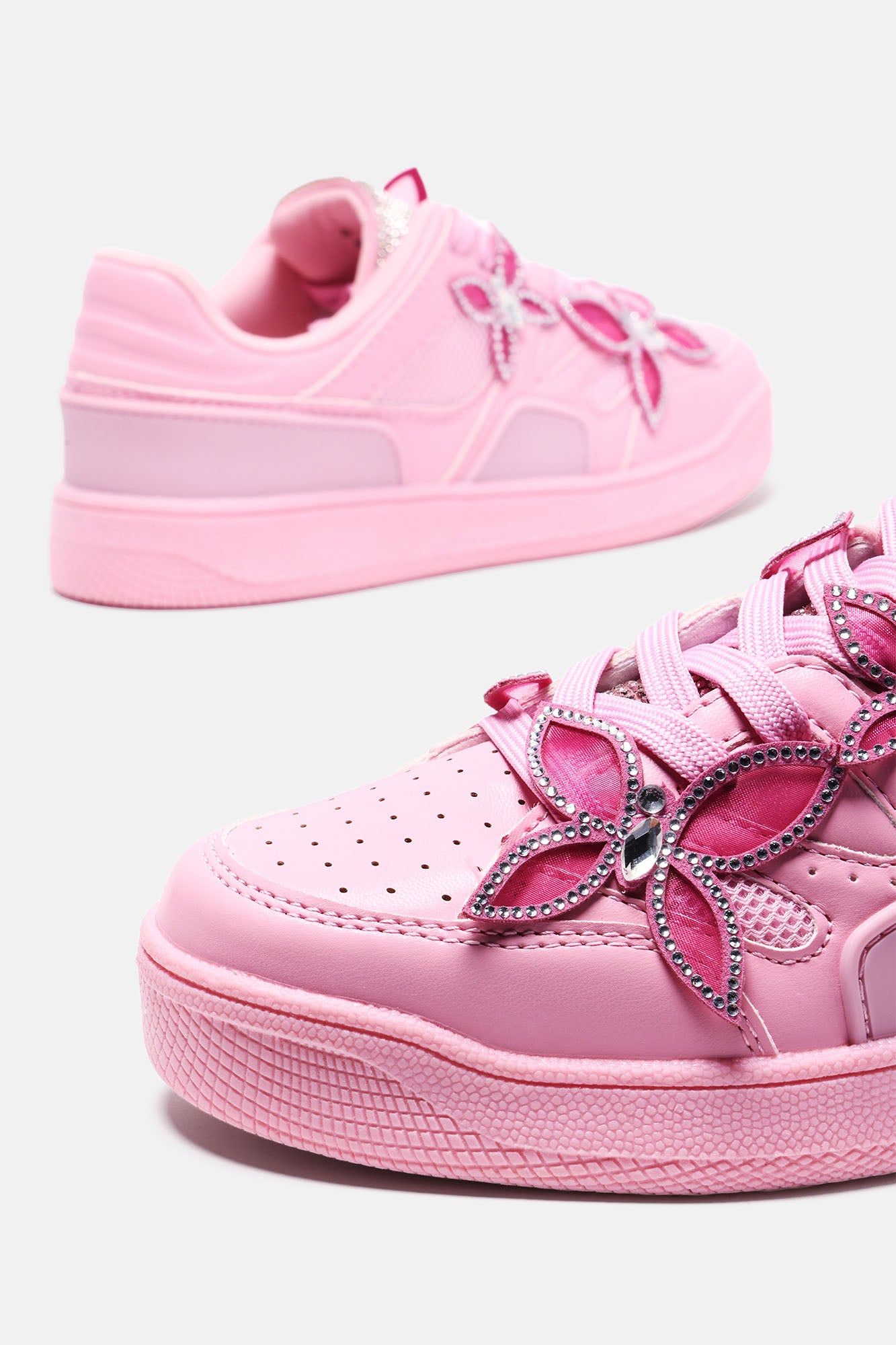Butterfly Effect Sneakers - Pink sold by Fashion Nova product image thumbnail 4