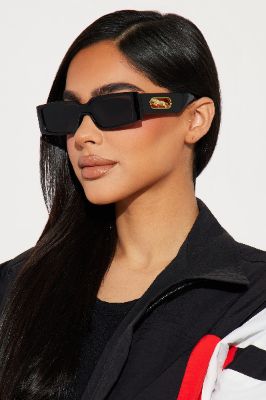 Jungle Babe Sunglasses - Black sold by Fashion Nova