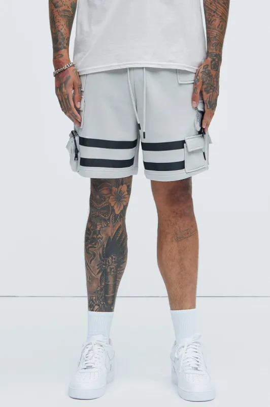 Tyson You Got It All Shorts - Grey sold by Fashion Nova