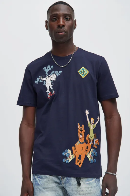 Mummy Scooby Doo Short Sleeve Tee - Navy sold by Fashion Nova