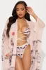 Tranquil Summers Mesh 3 Piece Bikini Set - Pink/combo sold by Fashion Nova