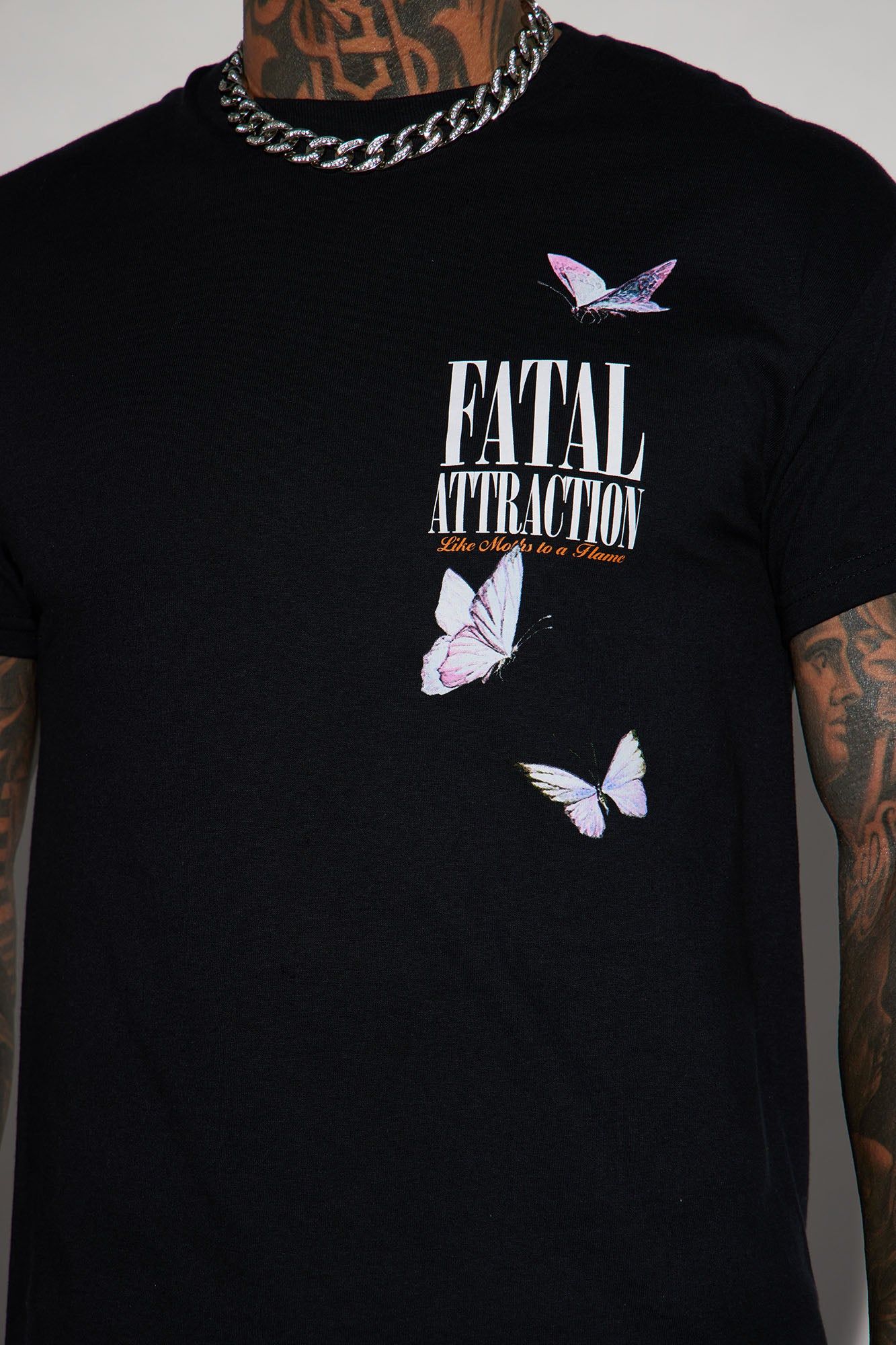 Fatal Attraction Short Sleeve Tee - Black sold by Fashion Nova product image thumbnail 4