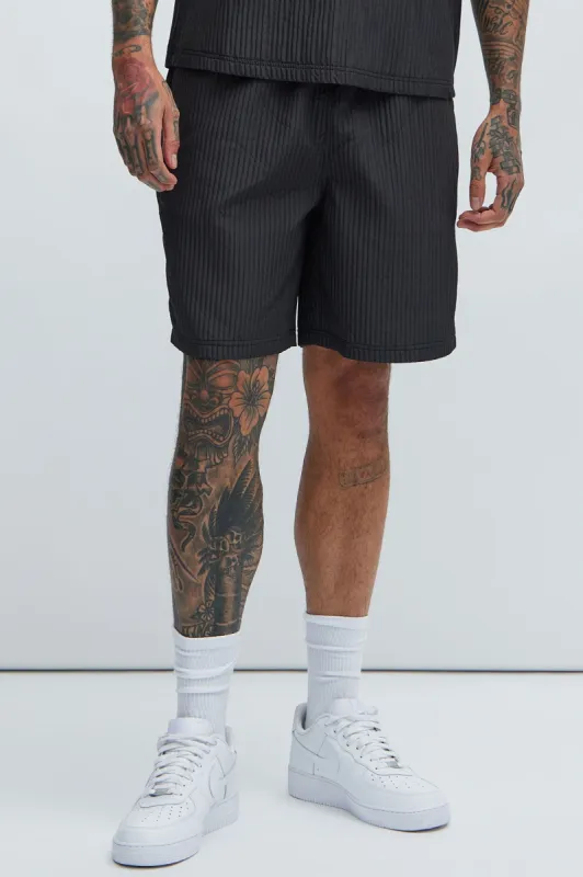 Santiago Relaxed Shorts - Black sold by Fashion Nova