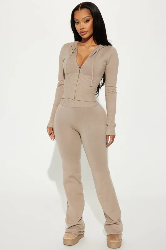 Lena Sweater Pant Set - Oatmeal sold by Fashion Nova