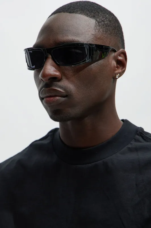 Infinitum Sunglasses - Black sold by Fashion Nova