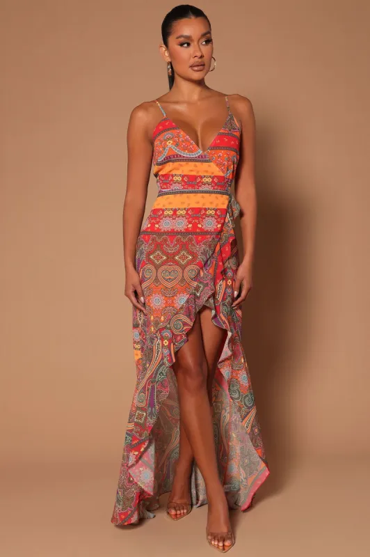 Capri Maxi Dress - Multi Color sold by Fashion Nova