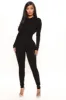 Maribel Snatched Jumpsuit - Black sold by Fashion Nova