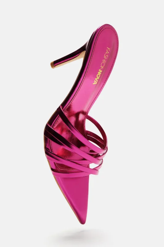 Don't You Just Love Mules - Pink sold by Fashion Nova