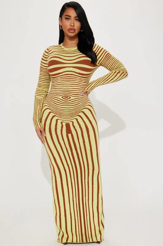 Transform You Maxi Dress - Lime sold by Fashion Nova