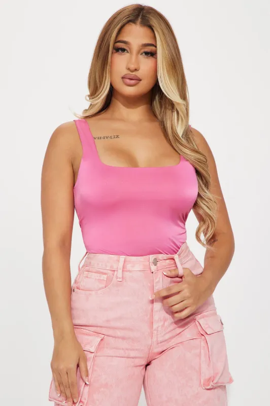 Kiara Double Lined Tank Top - Pink sold by Fashion Nova