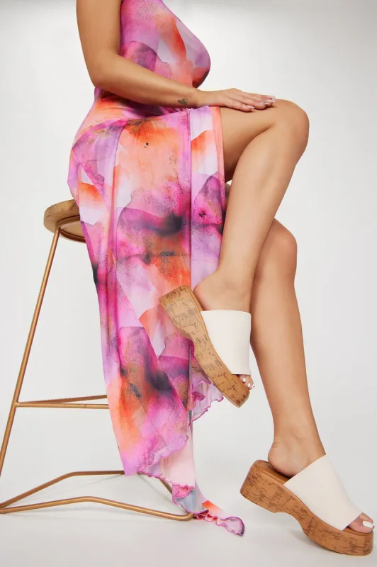 Seona Flat Sandals - Nude sold by Fashion Nova