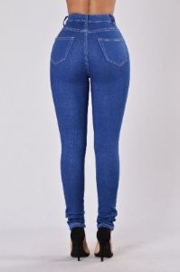 Stand Out In The Crowd Jeans - Royal Blue sold by Fashion Nova