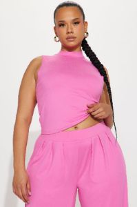 Endless Moment Pant Set - Pink sold by Fashion Nova