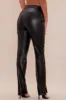 Leather Milan Pant - Black sold by Fashion Nova