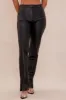 Leather Milan Pant - Black sold by Fashion Nova
