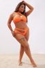 Brighter Under The Sun Bikini - Orange sold by Fashion Nova