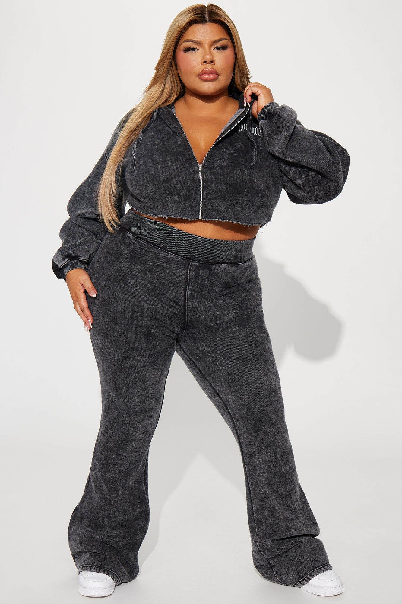 Brooklyn City Washed Hoodie - Black Wash sold by Fashion Nova product image thumbnail 6