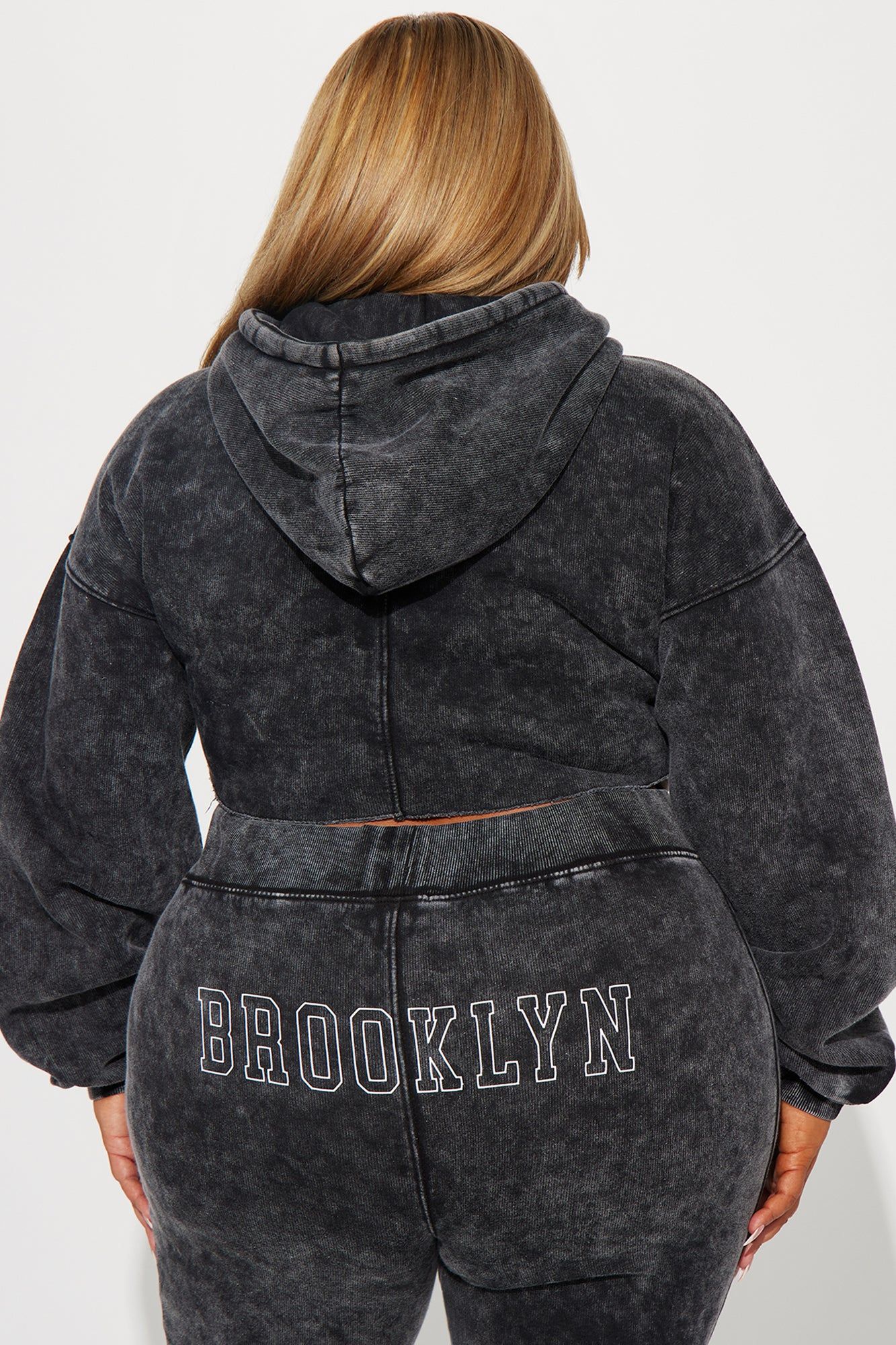 Brooklyn City Washed Hoodie - Black Wash sold by Fashion Nova product image thumbnail 7