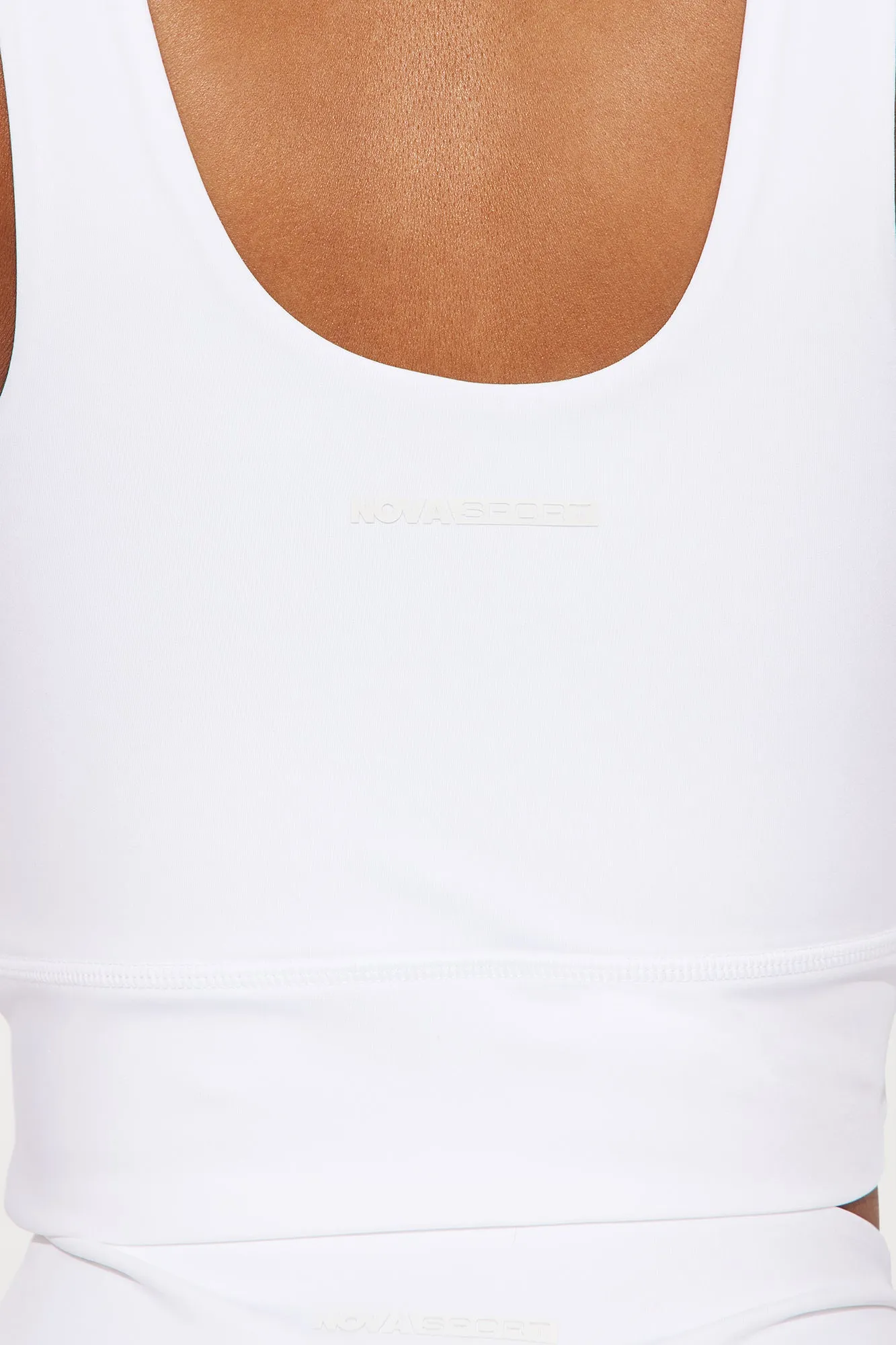 Miles Ahead Elevate Active Top - White sold by Fashion Nova product image thumbnail 4