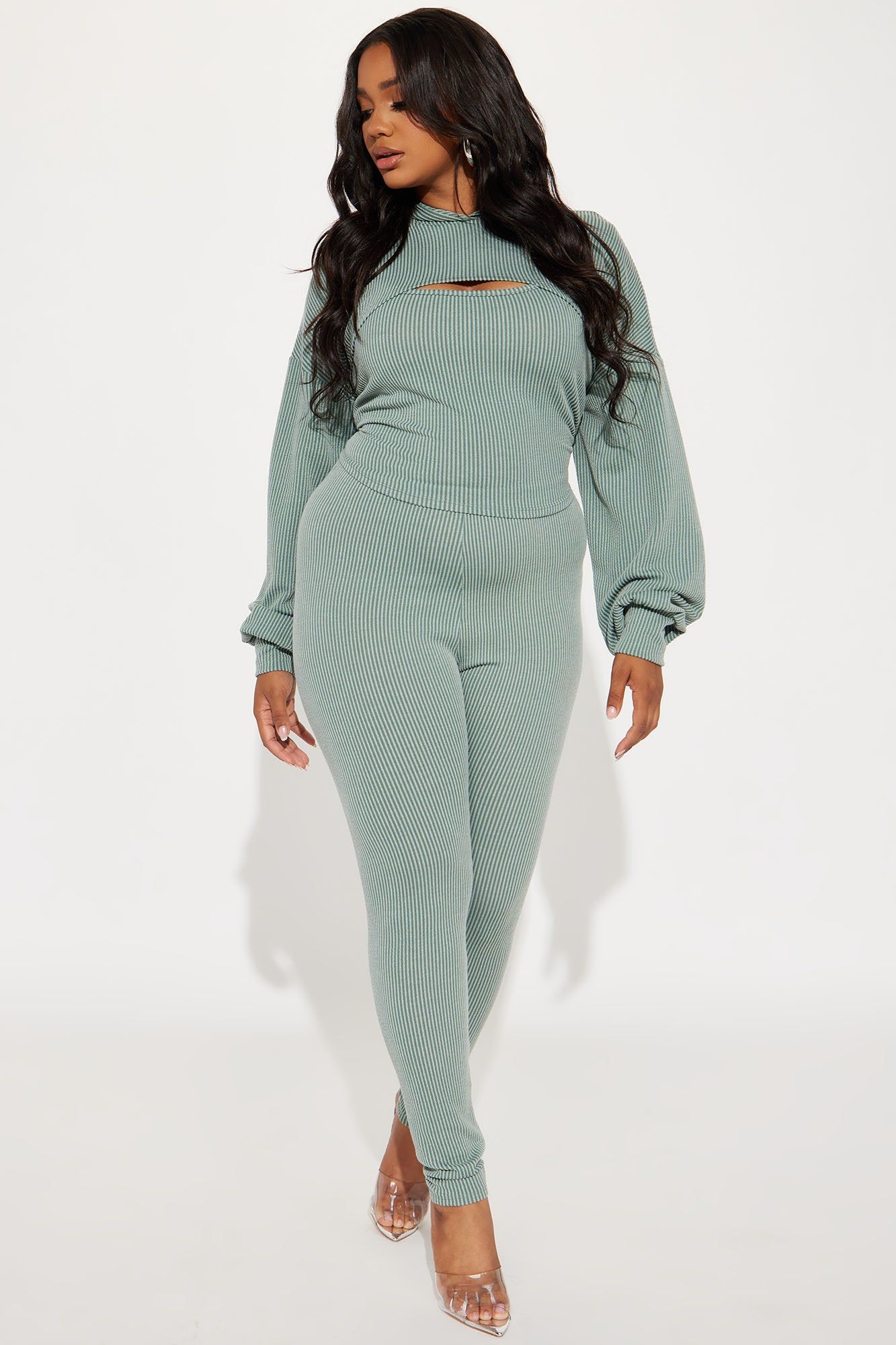 Wish For You Pant Set - Sage sold by Fashion Nova product image thumbnail 4