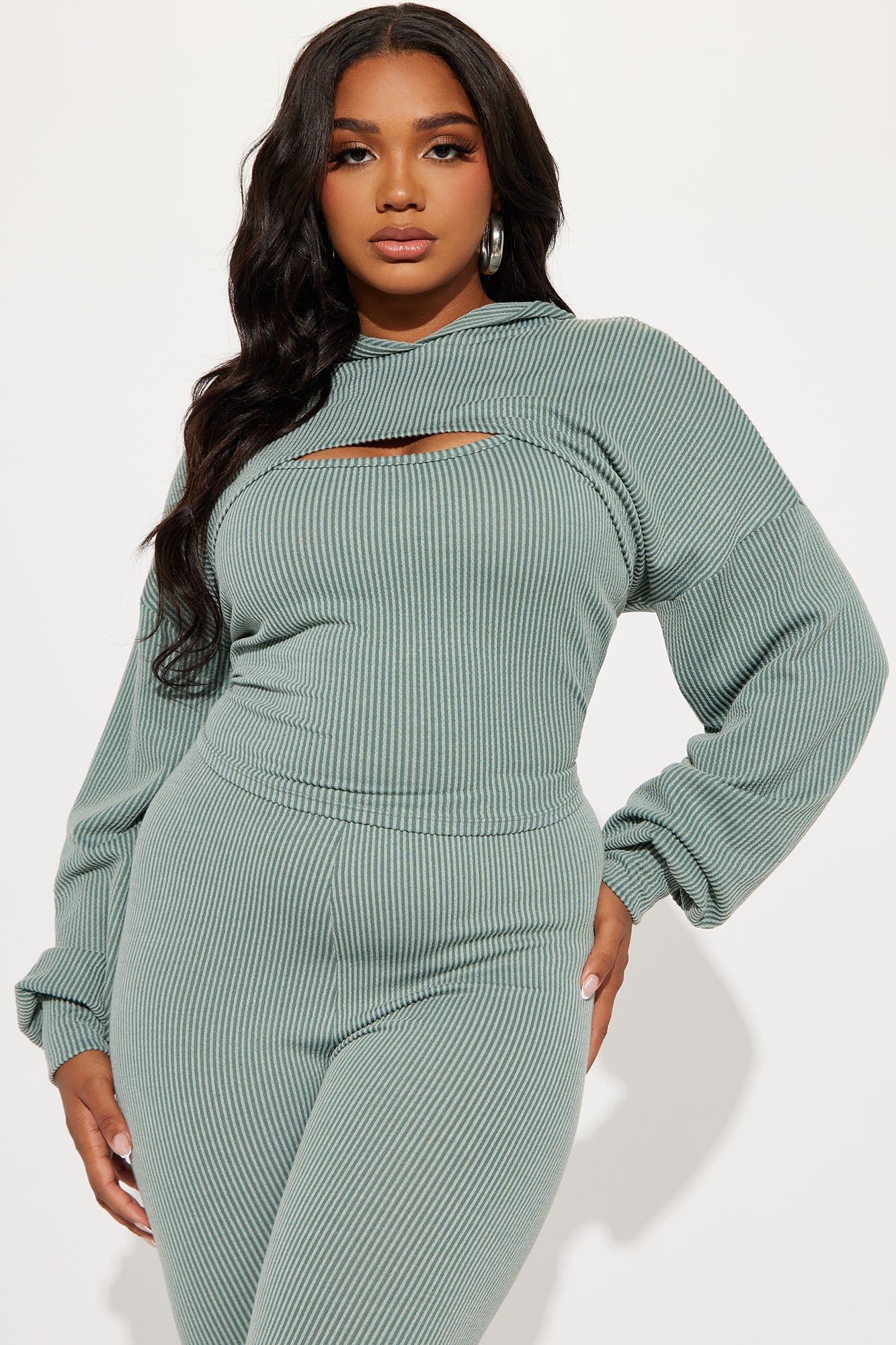 Wish For You Pant Set - Sage sold by Fashion Nova product image thumbnail 5