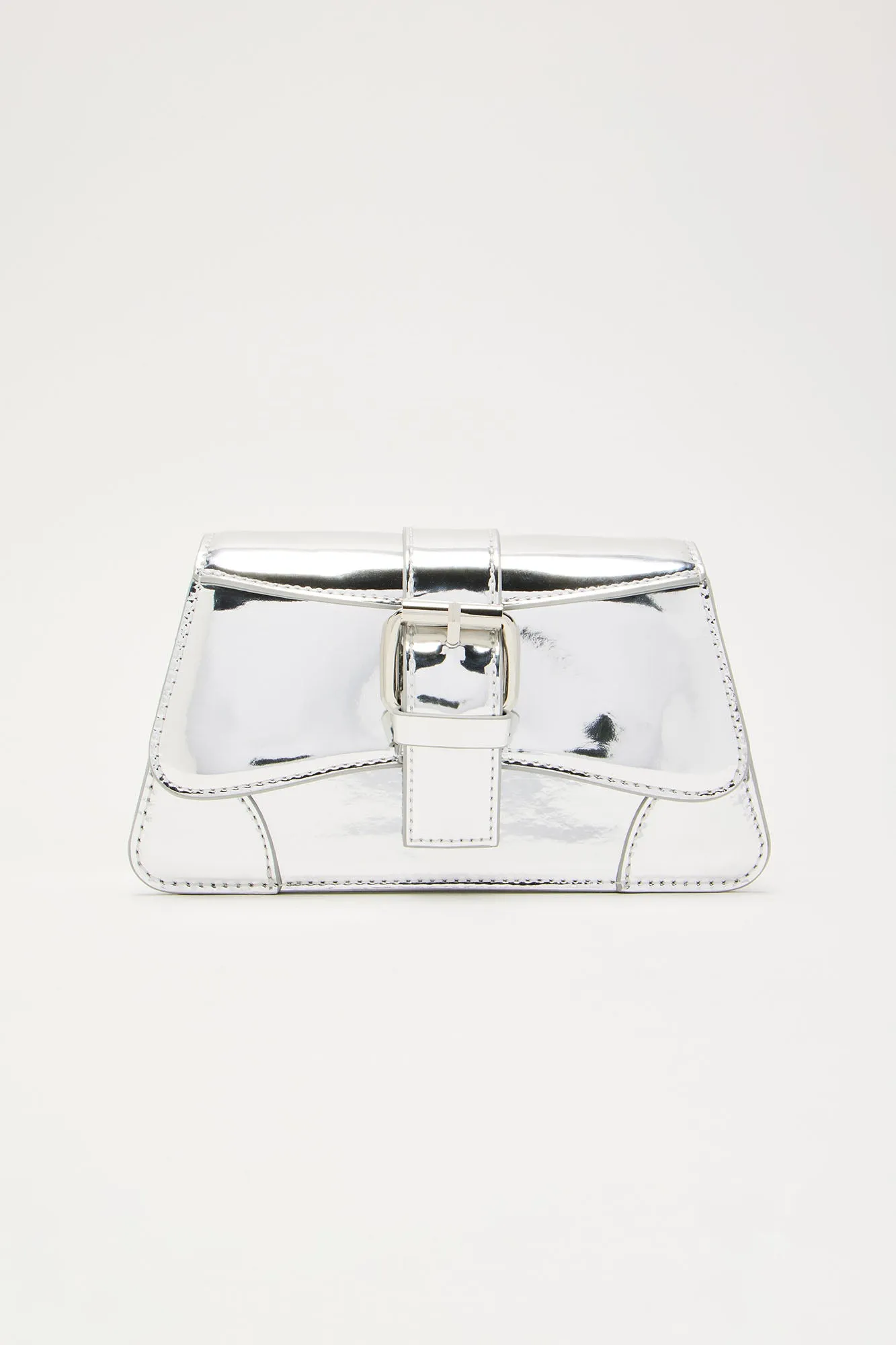 All About The Glow Handbag - Silver sold by Fashion Nova product image thumbnail 3