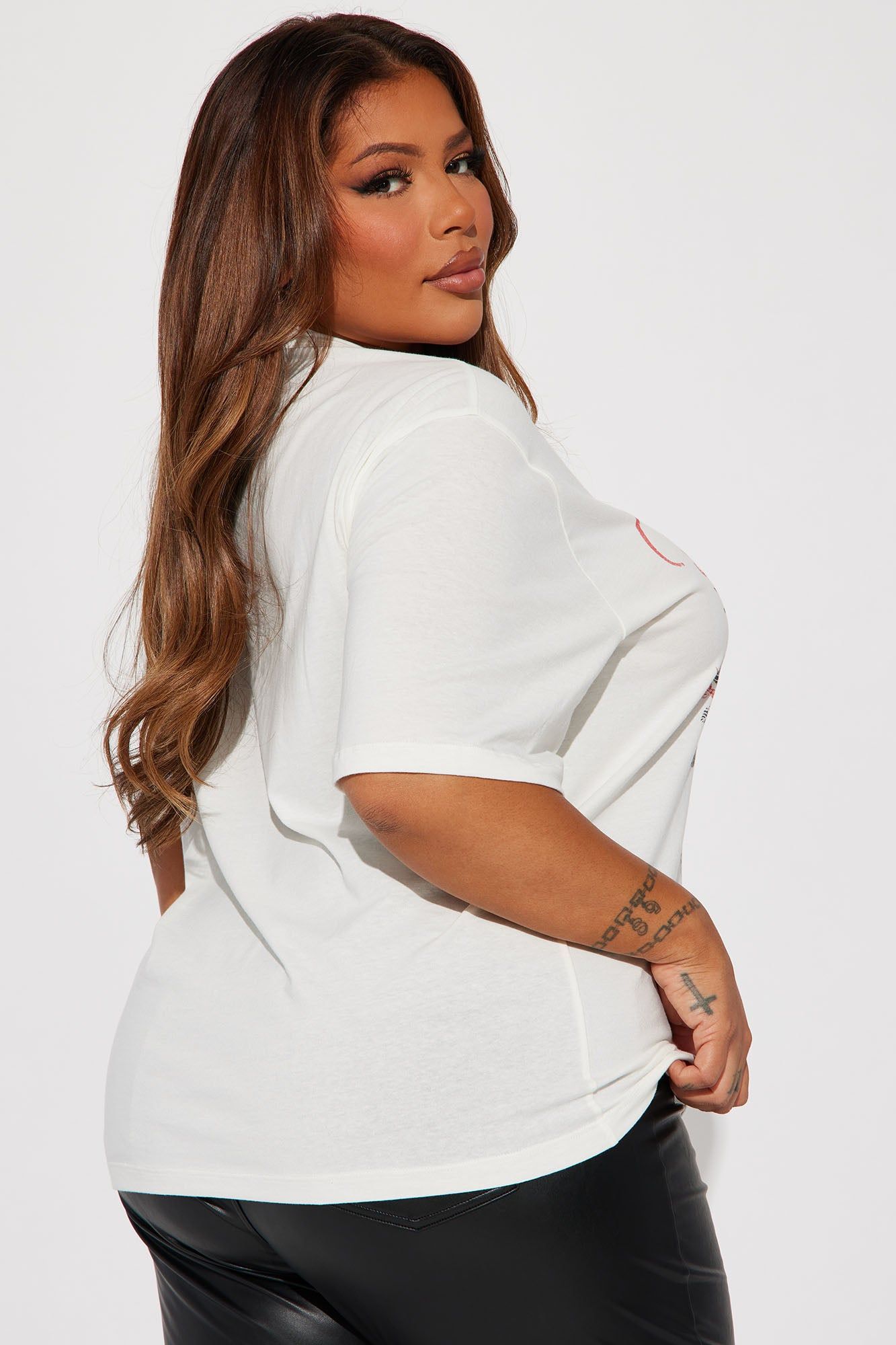 Born To Ride Graphic Tee - Ivory sold by Fashion Nova product image thumbnail 8