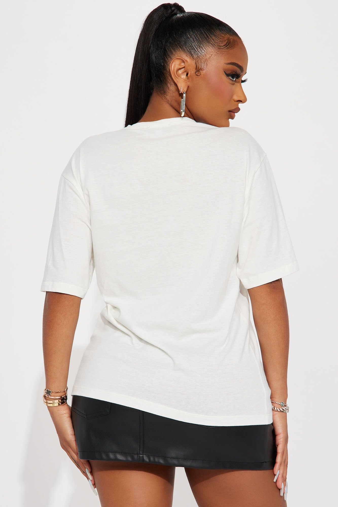 Born To Ride Graphic Tee - Ivory sold by Fashion Nova product image thumbnail 4