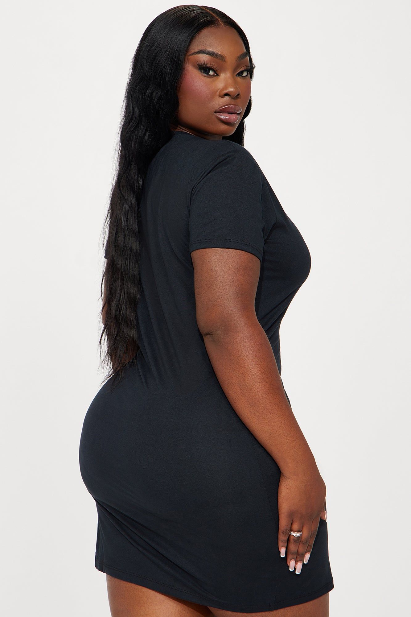 Weekend Ready PJ Sleep Shirt - Black sold by Fashion Nova product image thumbnail 8