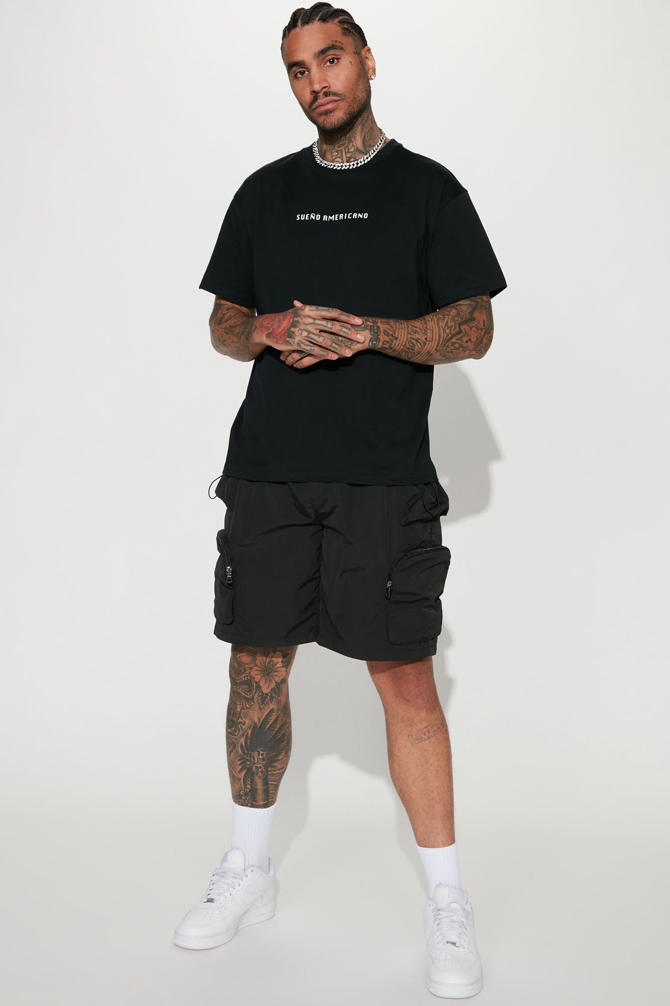 American Dream Short Sleeve Tee - Black sold by Fashion Nova product image thumbnail 3