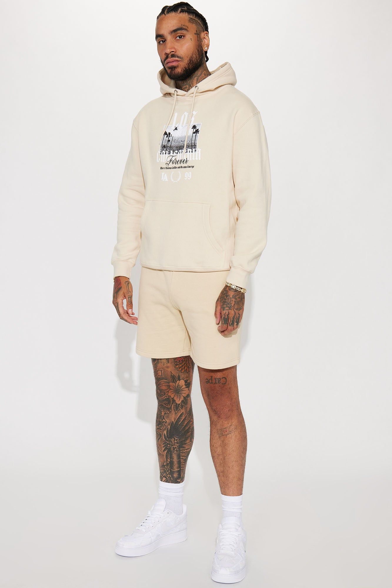 LA Forever Hoodie - Off White sold by Fashion Nova product image thumbnail 3