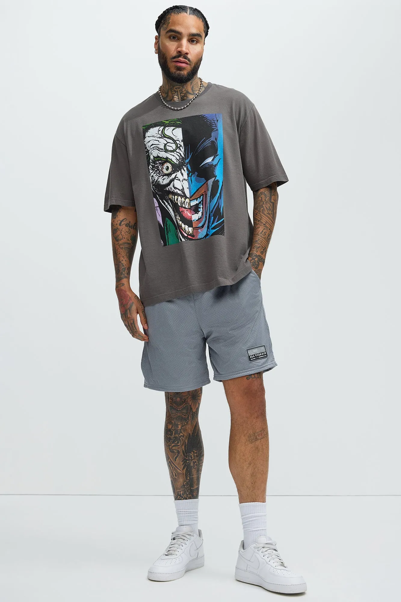 Joker Vs Batman Insanity Short Sleeve Tee - Black sold by Fashion Nova product image thumbnail 3