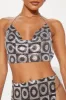Ali Chain Skirt Set - Silver sold by Fashion Nova