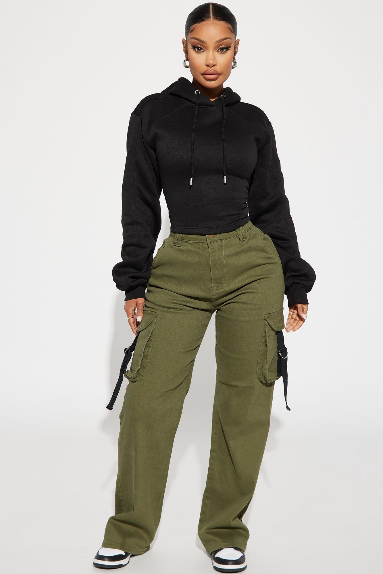 Strap Me Up Lounge Hoodie - Black sold by Fashion Nova product image thumbnail 2