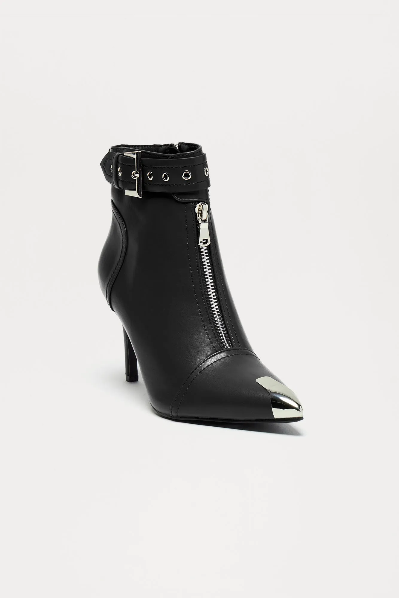 Never Tone Down Buckle Booties - Black sold by Fashion Nova product image thumbnail 3