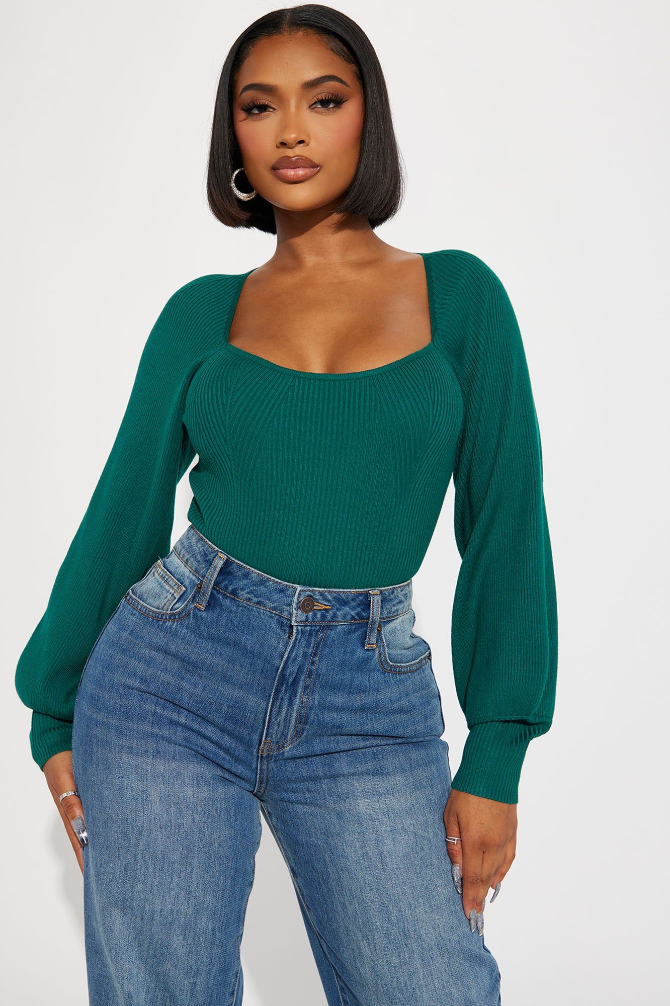 Kaydee Sweater - Green sold by Fashion Nova